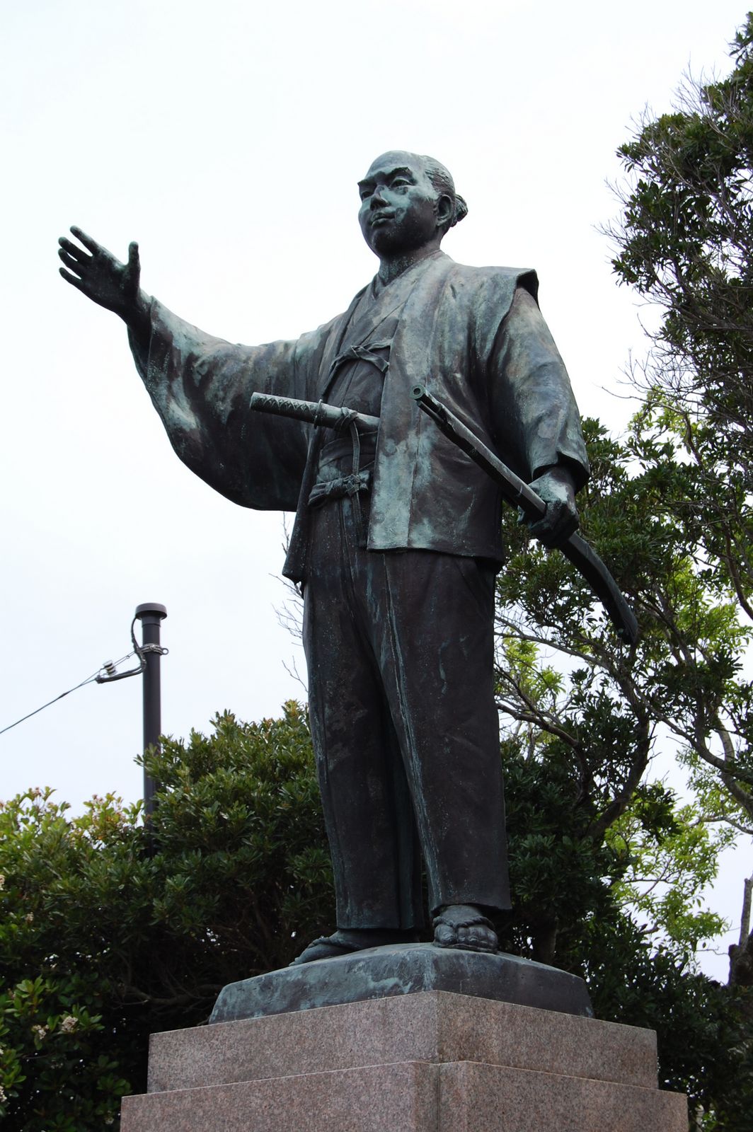 Tanegashima Lord Statue